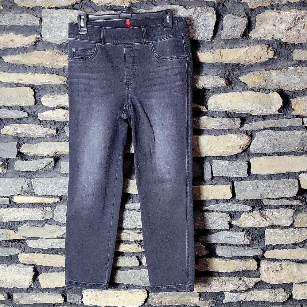 SPANX Black Denim Jeans Size Medium